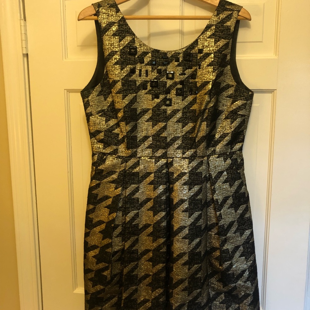 Black and Gold Embellished dress, size 12